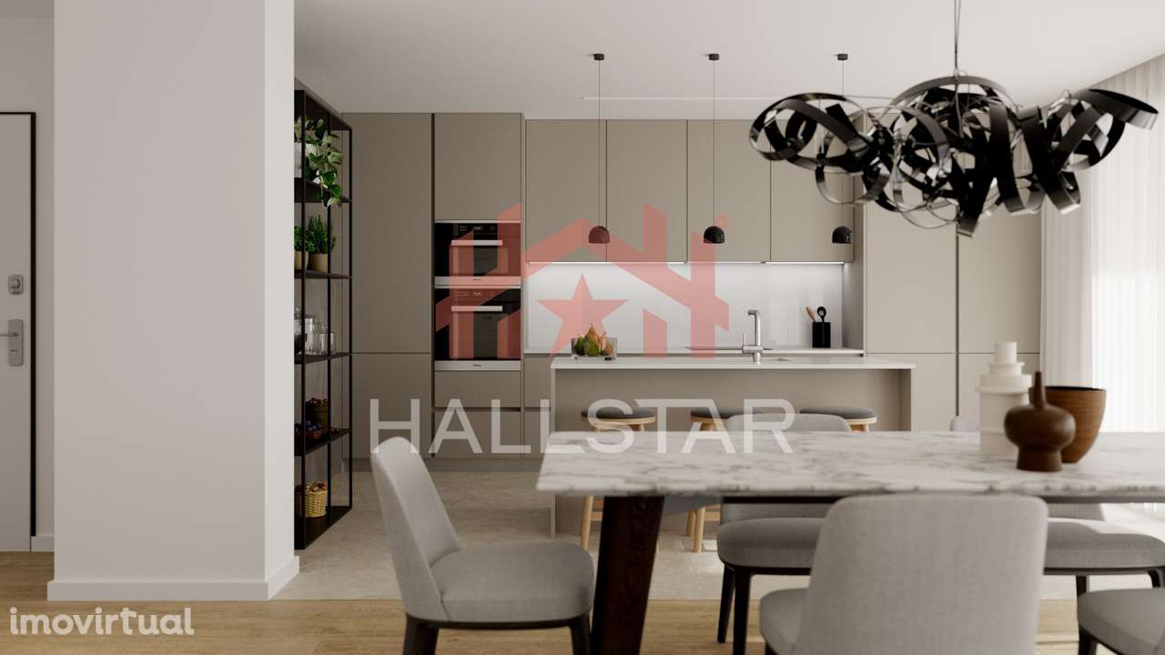 Apartamento T4 / Em Construção / Cozinha Equipada / Garagem Dupla / Pa - Grande imagem: 4/18