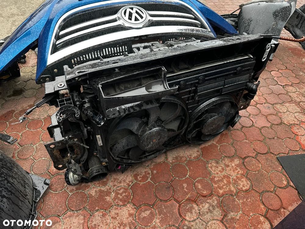 Przód Kompletny Maska Zderzak Lampy Wzmocnienie Chłodnice VW Tiguan I 2.0 TDI LC5C - 16