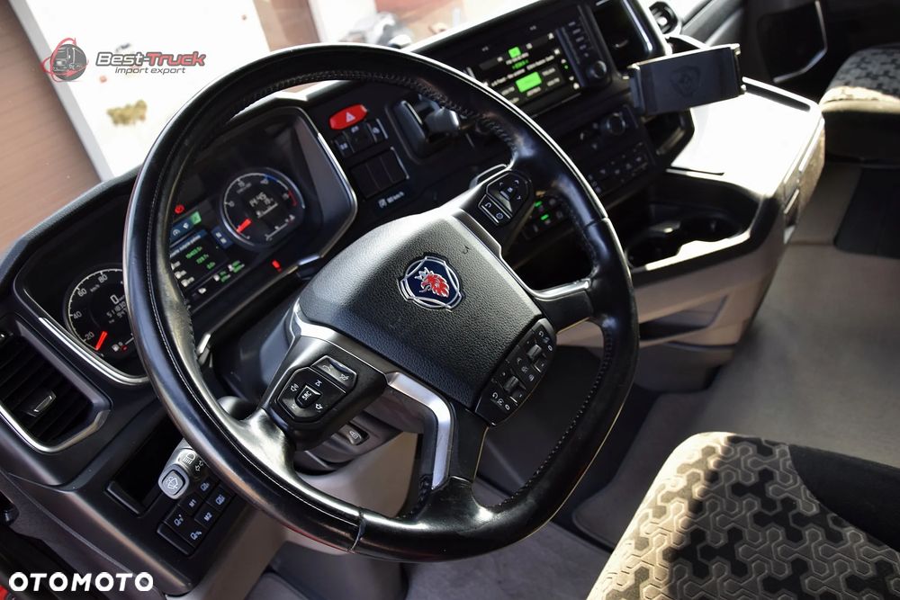 Scania S450  / FULL LED  / KLIMA POSTOJOWA  / RETARDER   / ZBIORNIKI  1400 L / STANDARD - 31