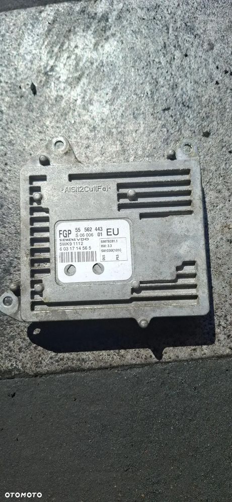 KOMPUTER OPEL VECTRA C 2.2 5WK91112 55562443 - 1