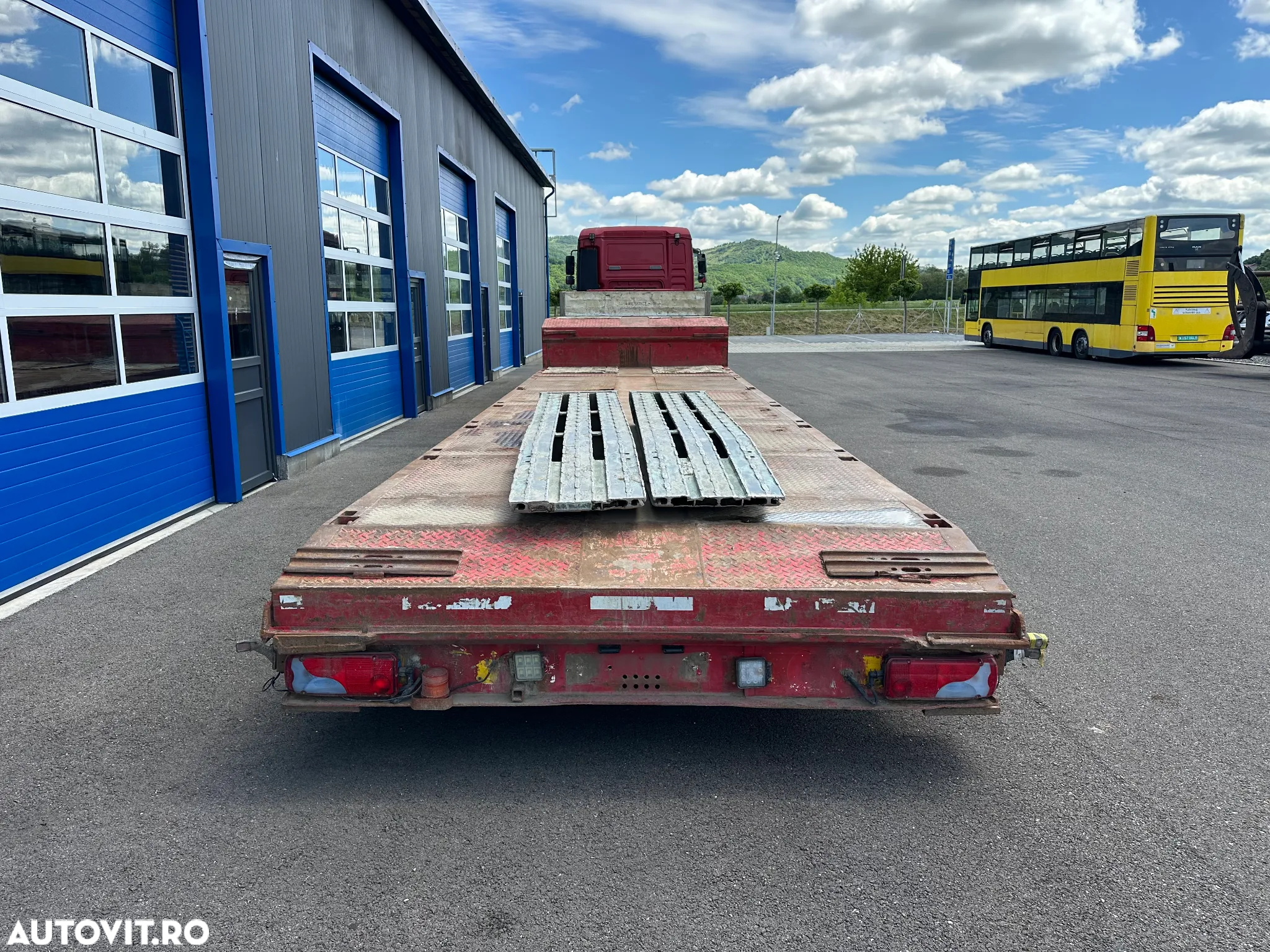 ES-GE •	Trailer ES-GE 4SOU-25-28.2N / Extensibil 19.5m  / Axa Viratoare / Axa Portanta - 9