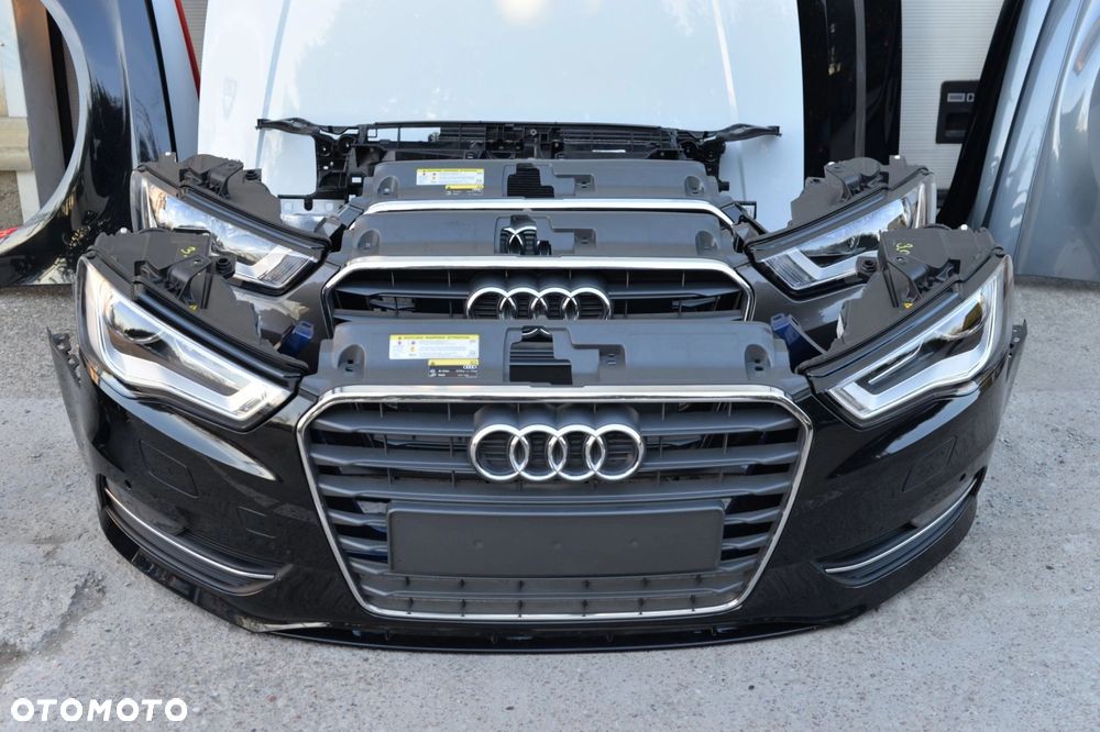 MASKA ZDERZAK GRILL BŁOTNIK LAMPA H7 XENON LED PAS AUDI A3 8V HATCHBACK - 6