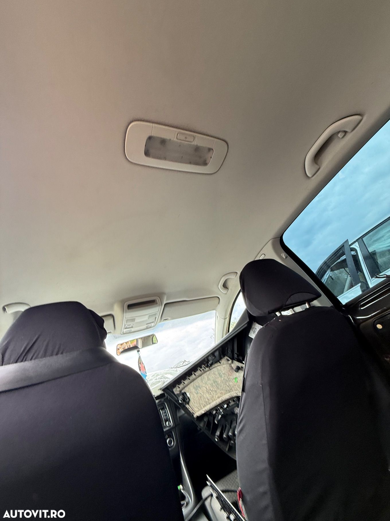 Plafon interior textil Volkswagen Vw golf 6 2011 airbag cortina și alte accesorii pentru acest model 20tdi - 1