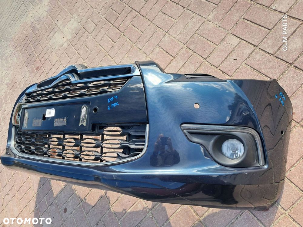 citroen ds4 kompletny zderzak przedni led drl pod 6 czujników pdc - 2