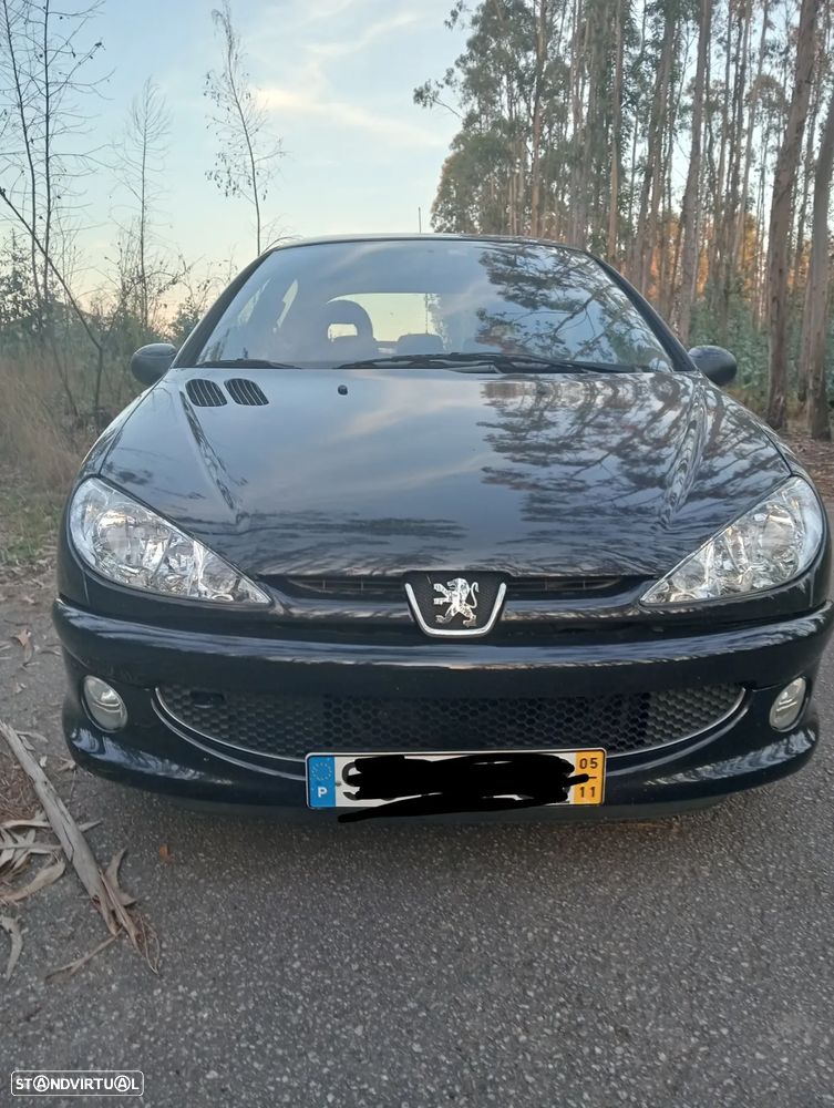 Peugeot 206 1.1 Black & Silver - 1
