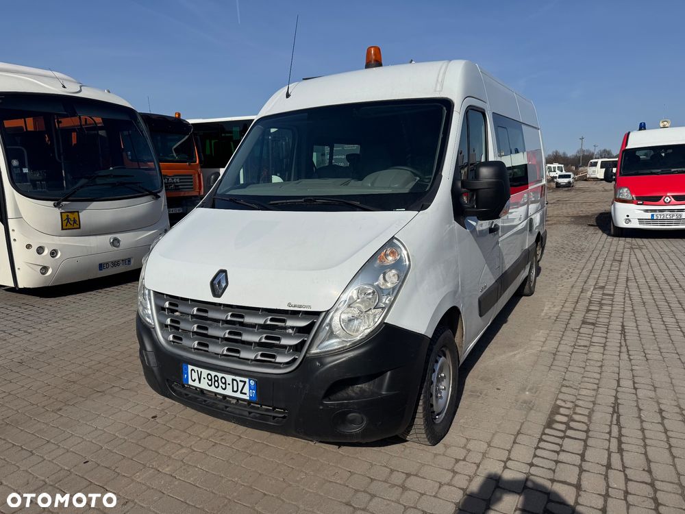 Renault Master 2013r. 6osob Brygadówka KLIMATYZACJA L2H2 - 2
