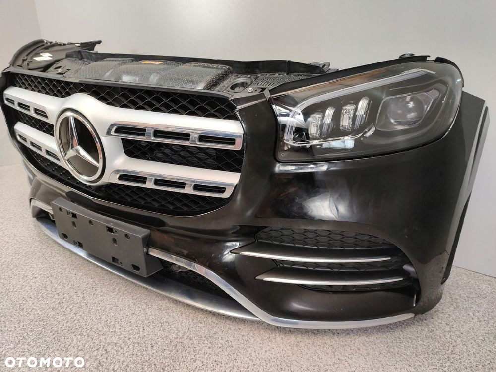 MERCEDES GLS W167 AMG ZDERZAK CHŁODNICE WZMOCNIENIE LAMPY MULTIBEAM LED - 7
