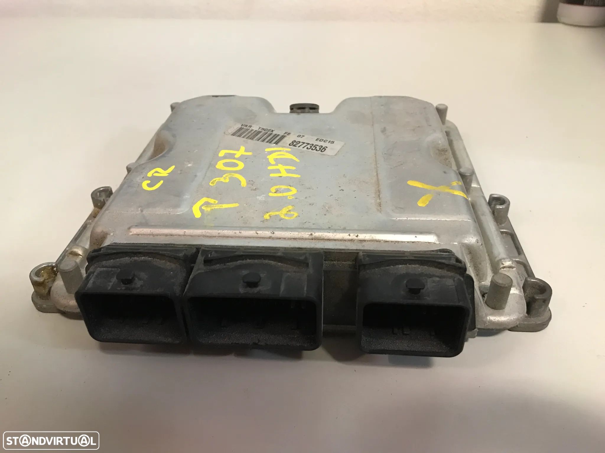 CENTRALINA DO MOTOR PEUGEOT 307 2.0HDI 0281010935 9646149880 - 1