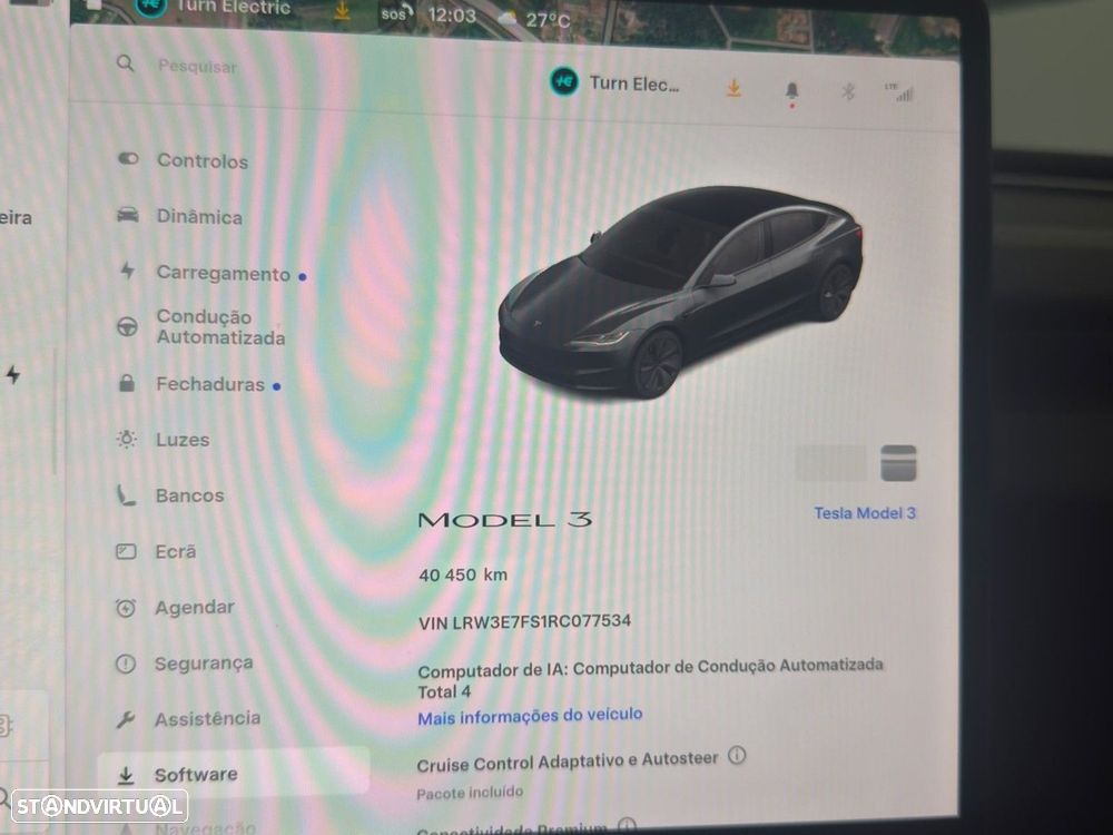 Tesla Model 3 Tração Traseira Premium - 15
