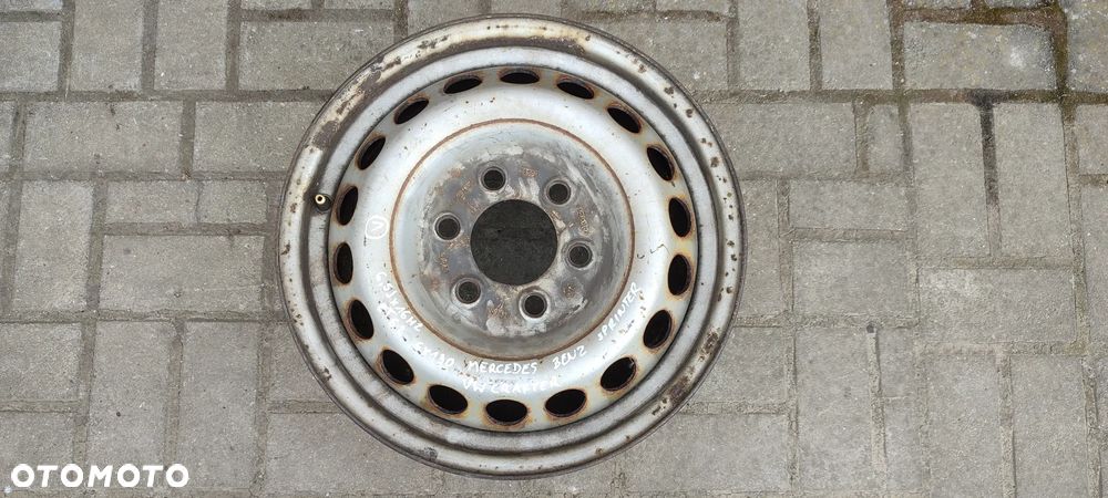 FELGA STALOWA 6x130 6.5Jx16 CALI ET62 SPRINTER MERCEDES 906 907 0014014802 1 SZTUKA Z 5 JEDNA - 1
