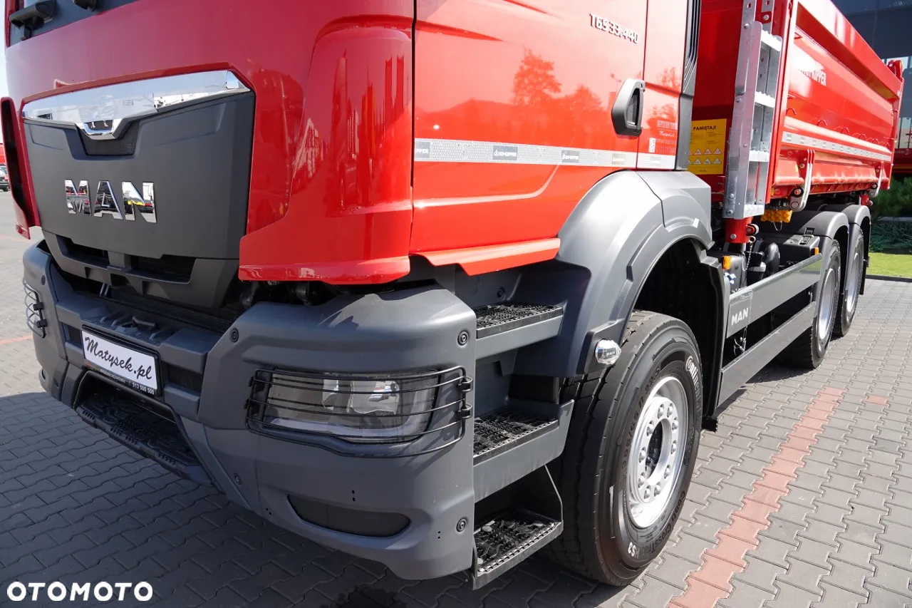 MAN TGS 33.440 / 6X4 / WYMIEŃ SWÓJ STARY NA NOWY / WYWROTKA 3 STRONNA / HYDROBURTA / BORDMATIC / KH-KIPPER / FABRYCZNIE NOWY / DOSTĘPNY OD RĘKI - 18