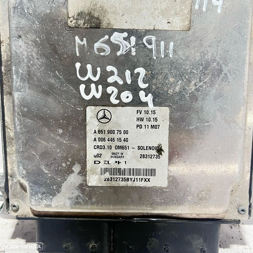 .Centralina Original Motor Continental Mercedes Benz 651911 A 651 900 75 00 / 28312735 CRD3.10 - 3