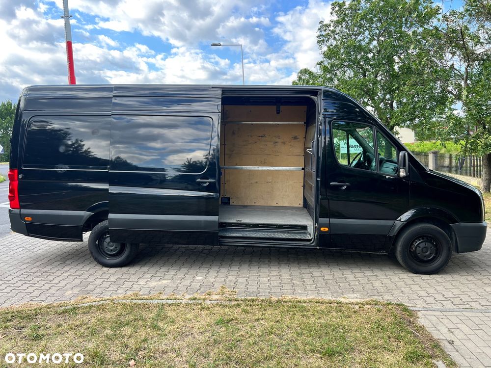 Volkswagen Crafter 2.0 TDI 163KM 2016 rok  Maxi Jumbo Czarny - 9