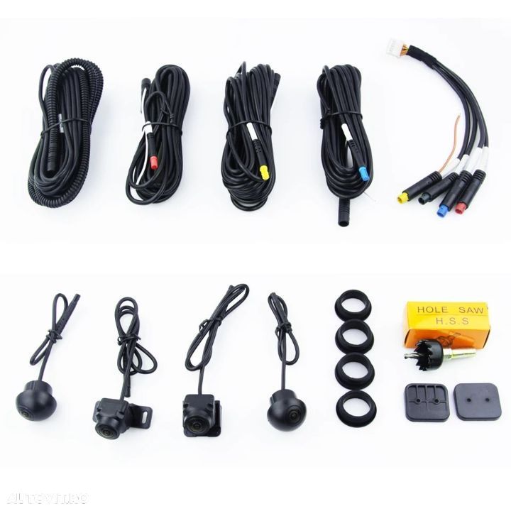 camere auto 360c universale pentru orice autoturisme  bmw audi mercedes wv porsche ford - 1