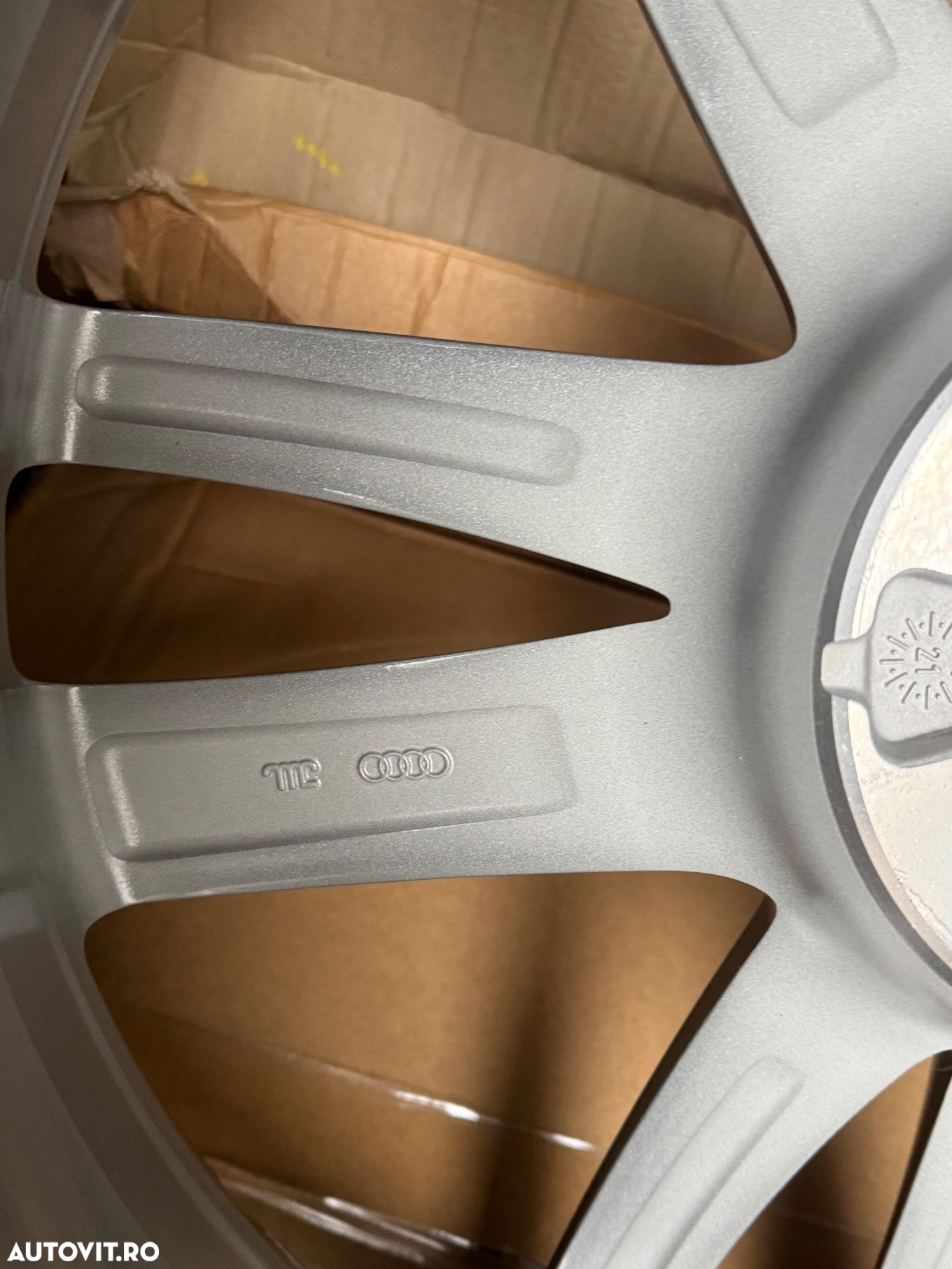 Vând jante originale Audi A7-A8 pe 20” bicolore noi - 4