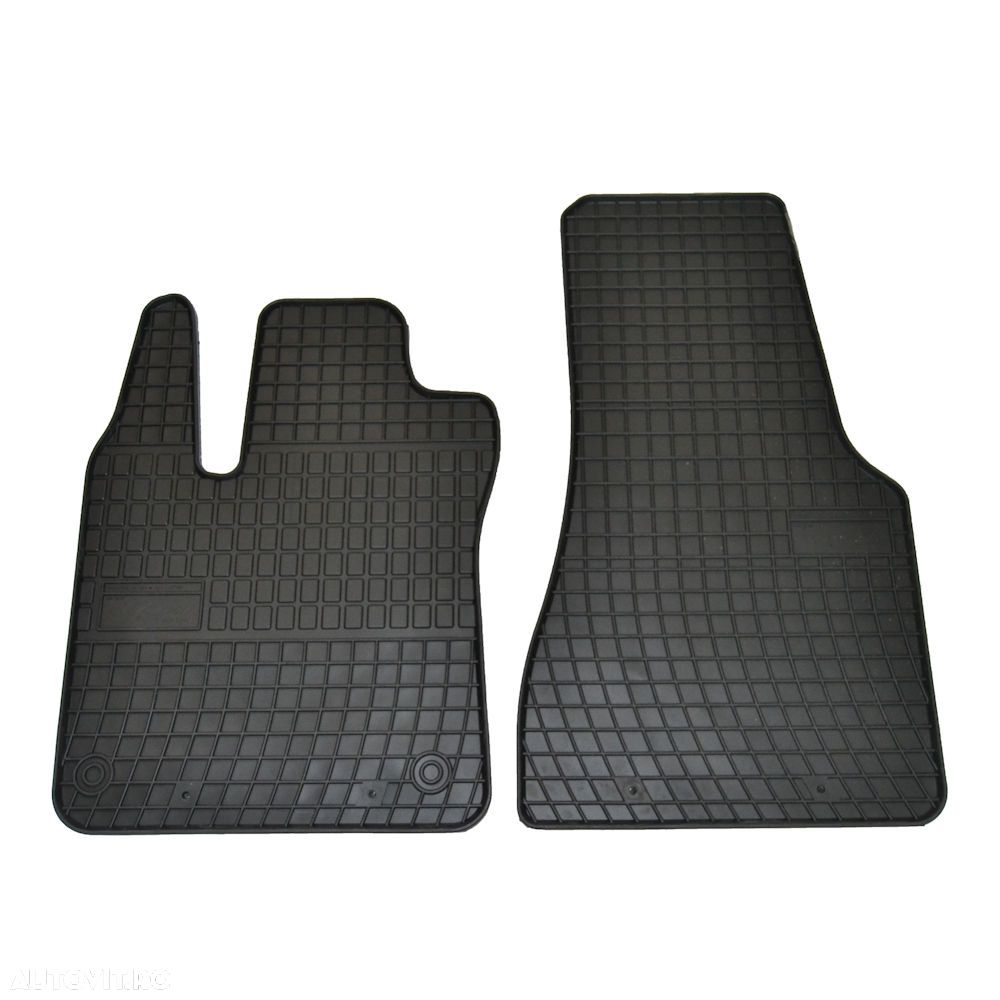 Set covorase auto din cauciuc Smart Fortwo III 2014-2020 culoare Negru, presuri BestAutoVest, 2 buc. - 1