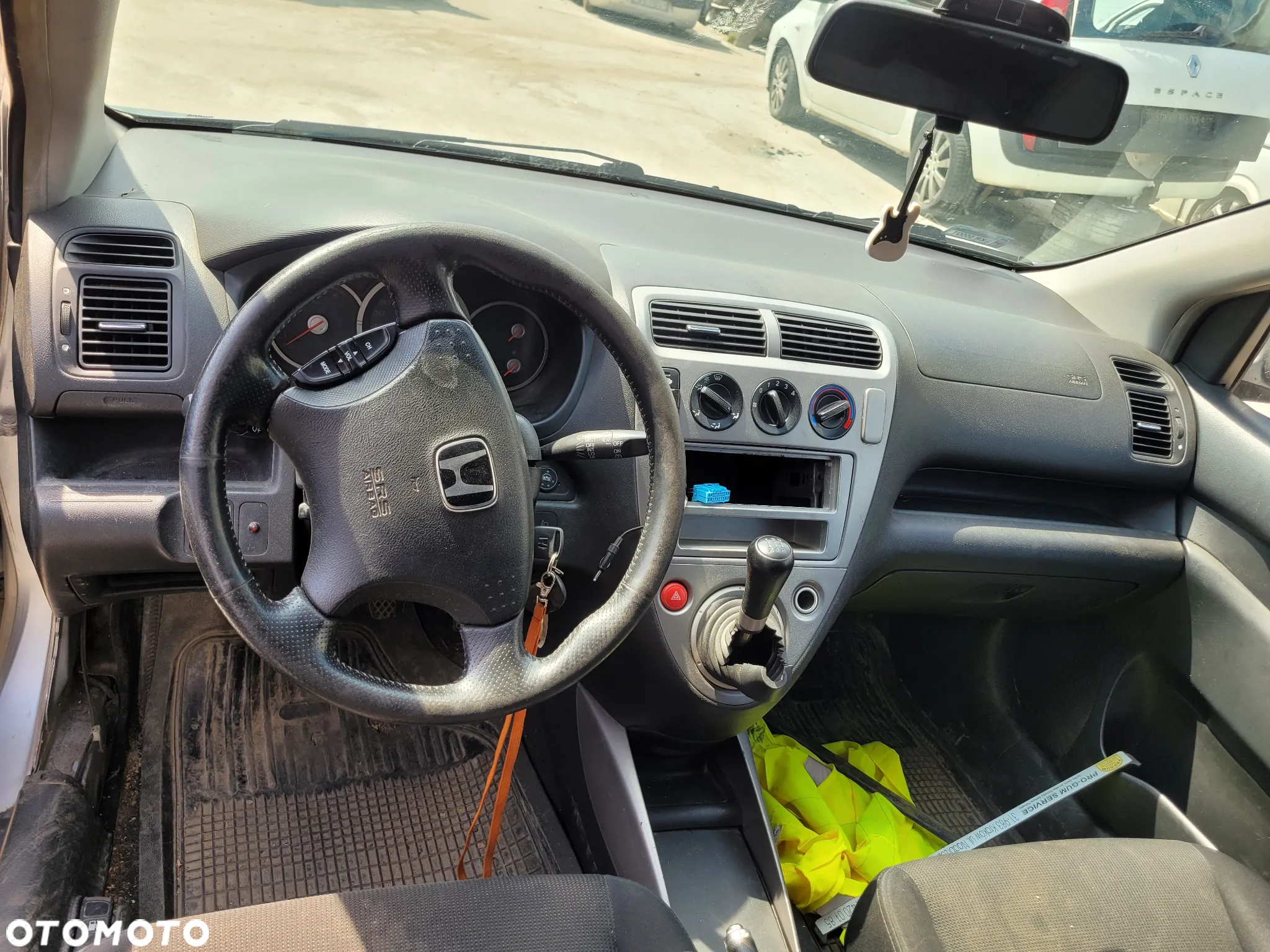 HONDA CIVIC VII fotel fotele kanapa deska kokpit podsufitka boczek boczki klamka podłokietnik licznik prędkościomierz panel - 2