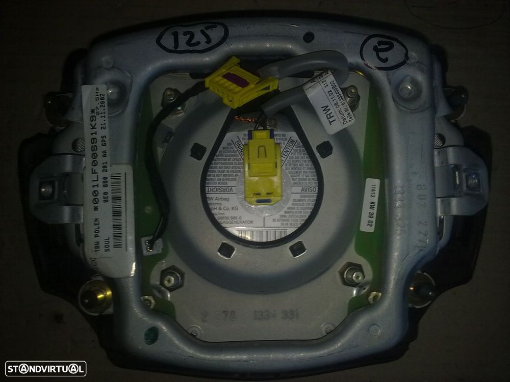 Airbag Condutor 8E0880201AA AUDI A4 2002 - 2
