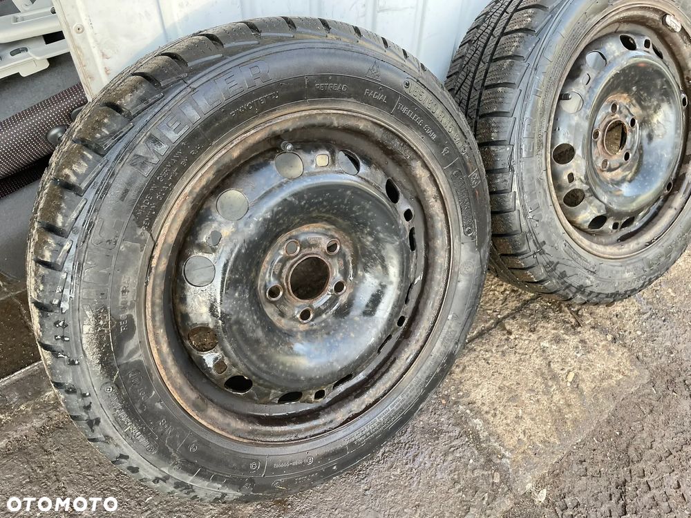 KOŁA OPONY ZIMOWE Z FELGAMI SEAT IBIZA IV VW POLO 9N 15' 5X112 185/60 - 3