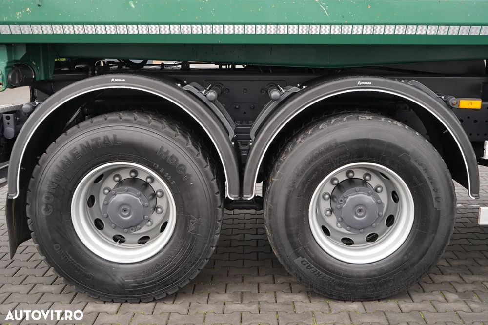 Mercedes-Benz AXOR 2636 / 6x4 / BASCULĂ CU 2 LATE / HIDROCLAPĂ / HIDROCLAPĂ / SPECIAL / CU PUNGĂ DE TRECERE FRONTALĂ / MANUALĂ - 28