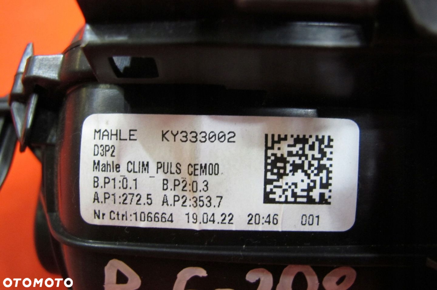 PEUGEOT e208 208 II 2 19- OPEL MOKKA II B DMUCHAWA WENTYLATOR NAWIEWU EURO - 3