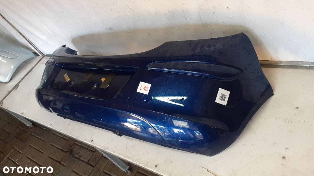 } ZDERZAK TYŁ TYLNY DO OPEL CORSA D Z21B GRANAT 5D 5 DRZWI HB - 3