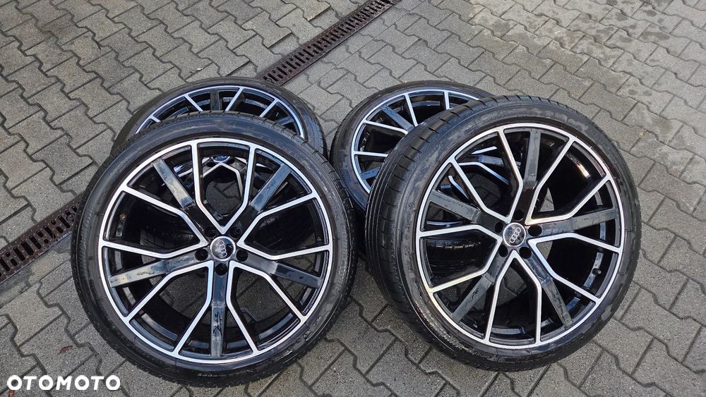 Koła 22" niski profil alu czarne - 9