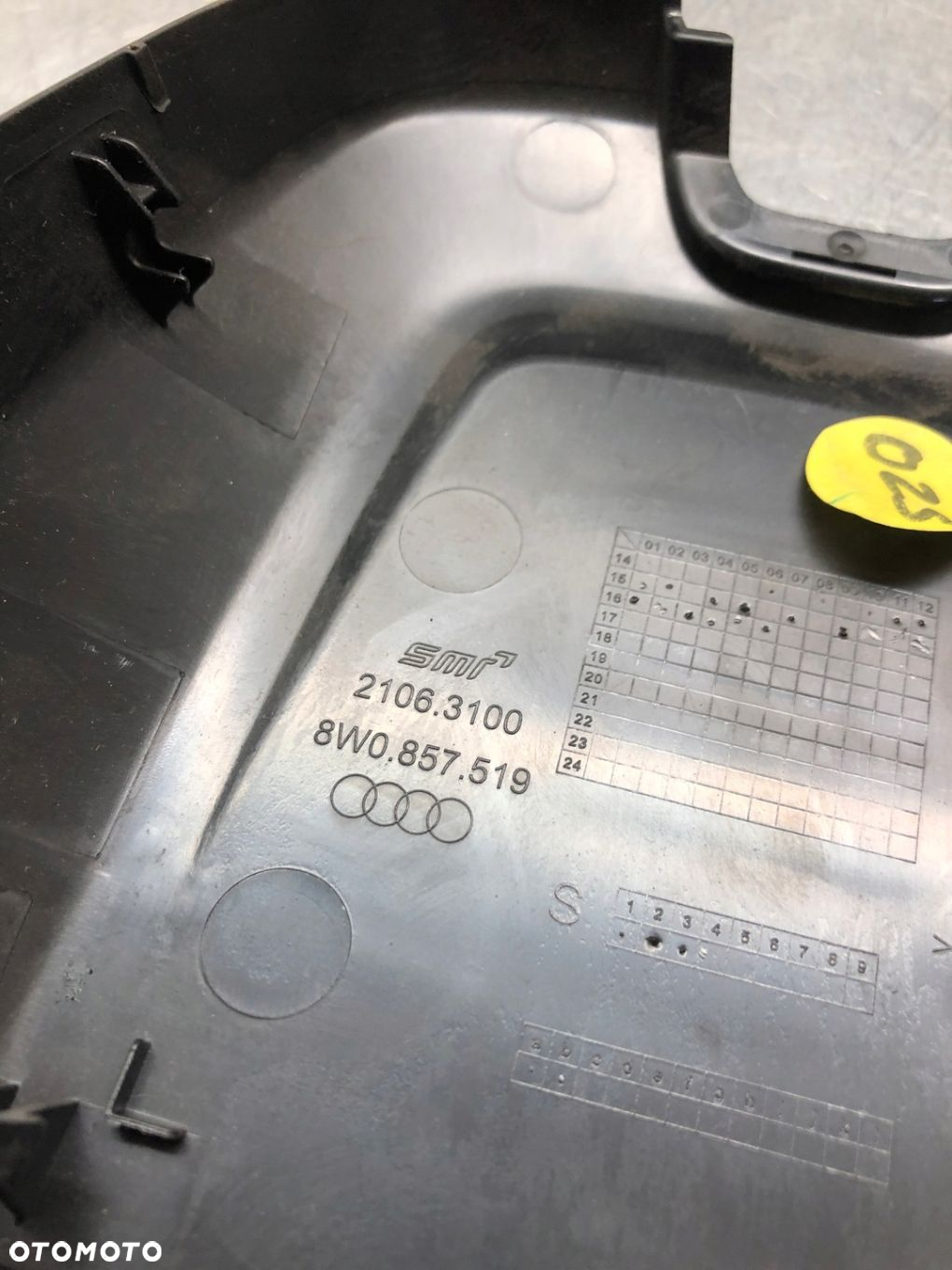 LUSTERKO FOTCHROMATYCZNE OBUDOWA AUDI A4 B9 8W0857511 8W0857519 - 8
