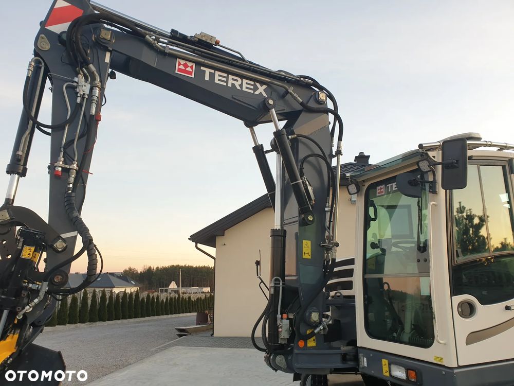 Terex TW 110 ROTOTILT/SZCZYPCE 3-ŁYŻKI SPROWADZONY ŁADNY STAN - 37