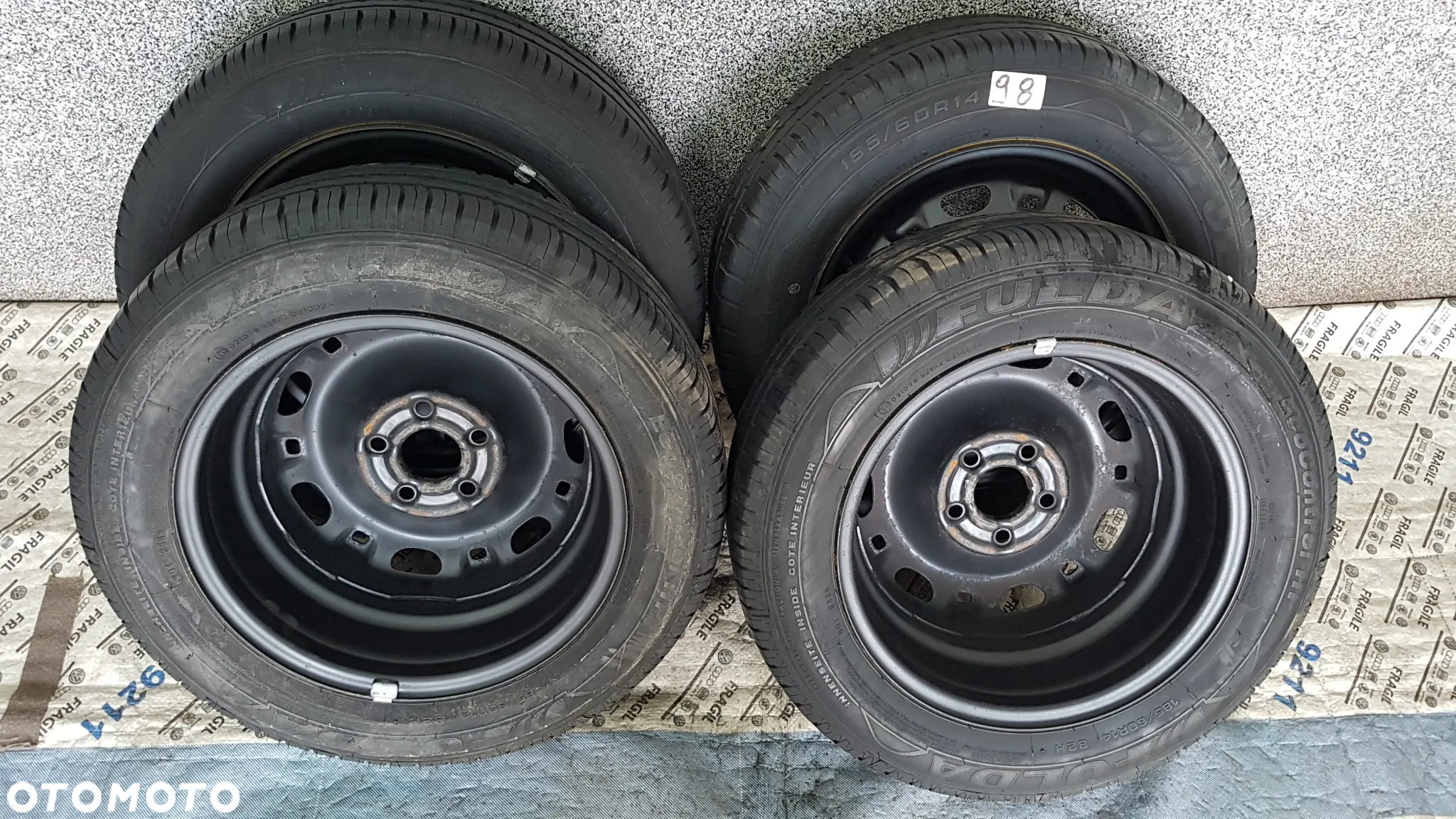 KOŁA WV POLO SEAT IBIZA SKODA FABIA  5X100  185/60R14 6,5JX14 ET43 - 19