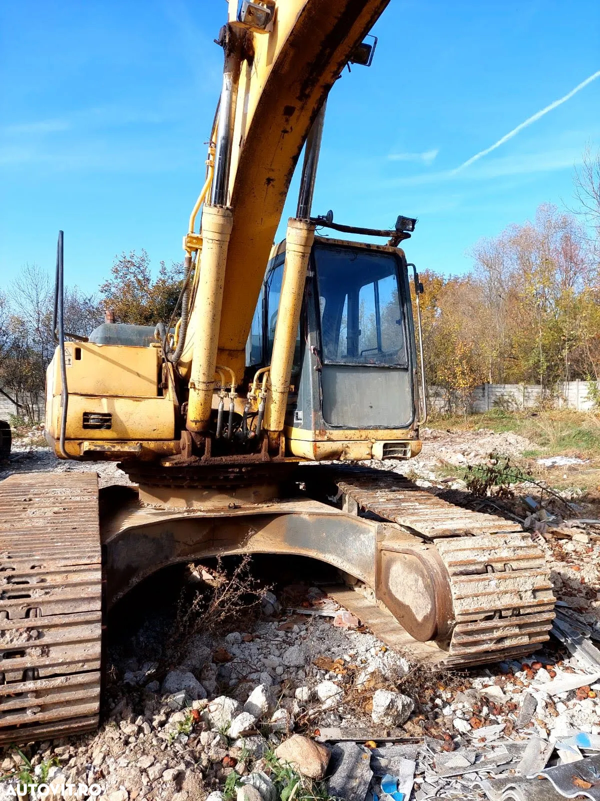 Komatsu PC 290 excavator pe senile - 2