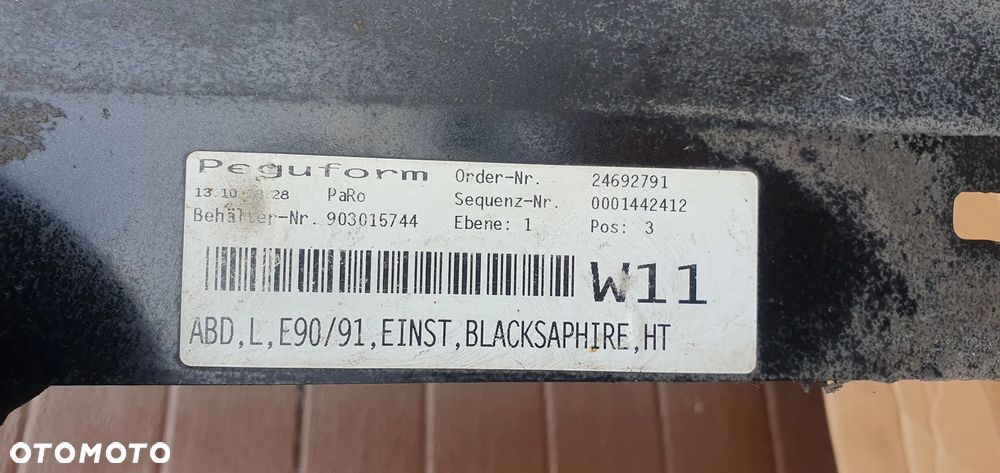 Listwa progowa lewa BMW E90 E91 475/9 - 7