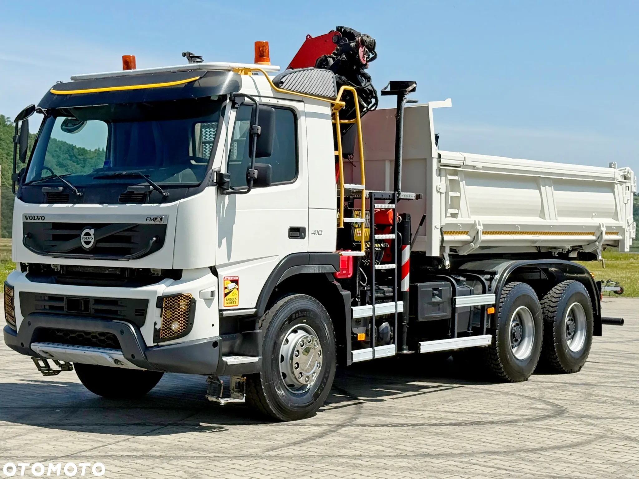 Volvo FMX 410 * WYWROTKA 4,70 m + PK 14002 - EH B + PILOT / 6x4 - 5