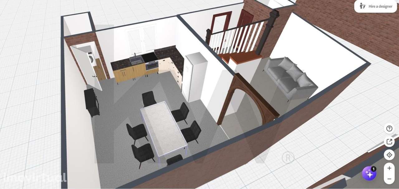 Moradia T2, Coimbra - Grande imagem: 3/4