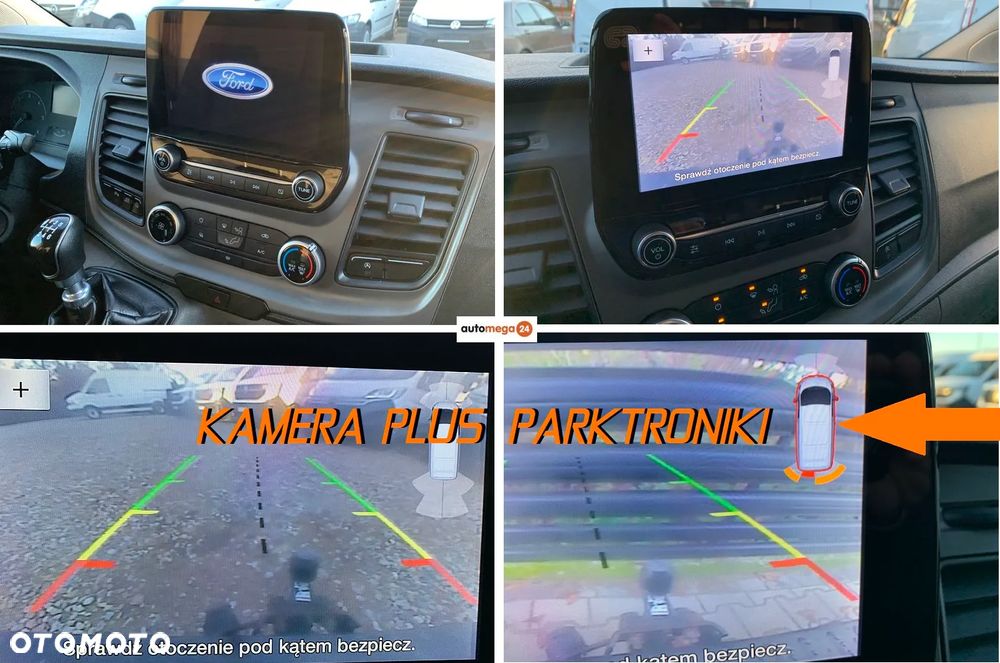 Ford TRANSIT CUSTOM MAXI Long L2H1 Lift Wzmocniony Hak2,8t. Mocny silnik 2.0 130KM EURO6 HOMOLOGACJA VAT-1  Wyposażenie TREND+ Kamera Hak Nawigacja Telefon Parktroniki Zabudowa paki Długa paka do 3650mm - 9