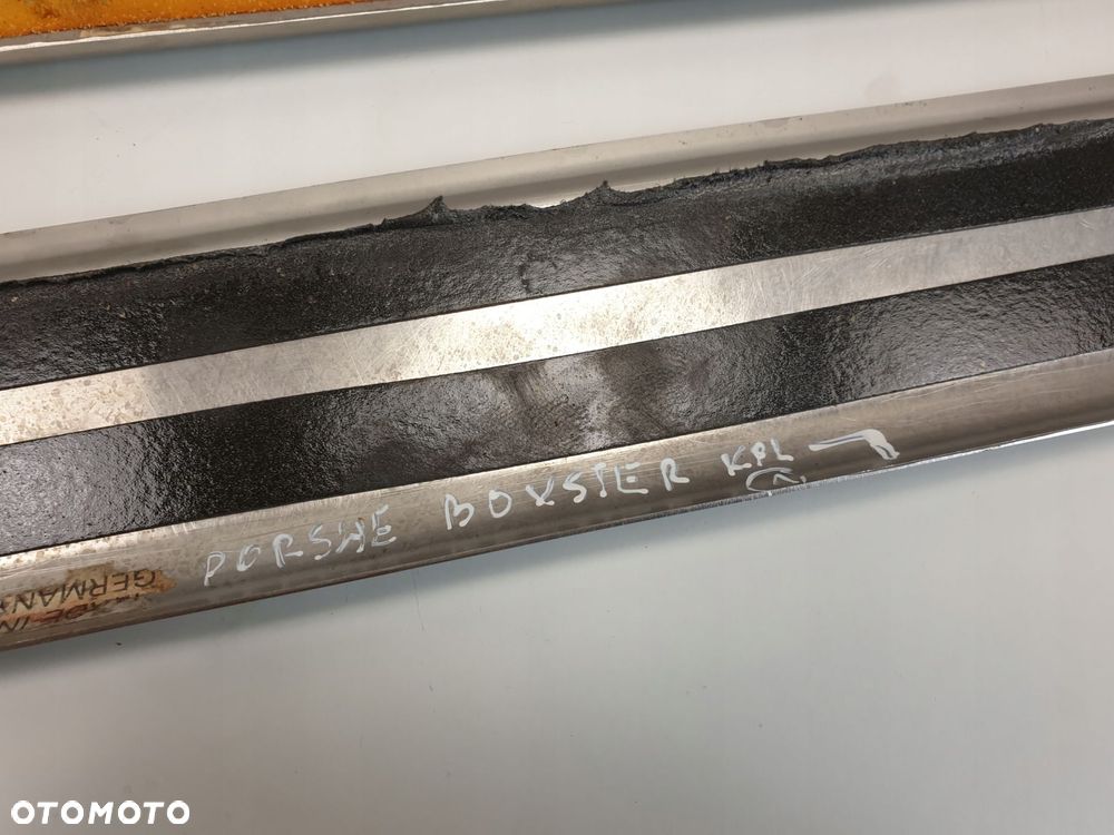LISTWY NAKŁADKI PROGOWE Porsche Boxster 986 KOMPLET - 5