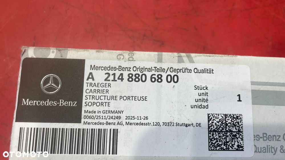 MERCEDES E-KLASA W214 EMBLEMAT ZNACZEK GRILLA PRZÓD PRZEDNI A2148806800 - 7