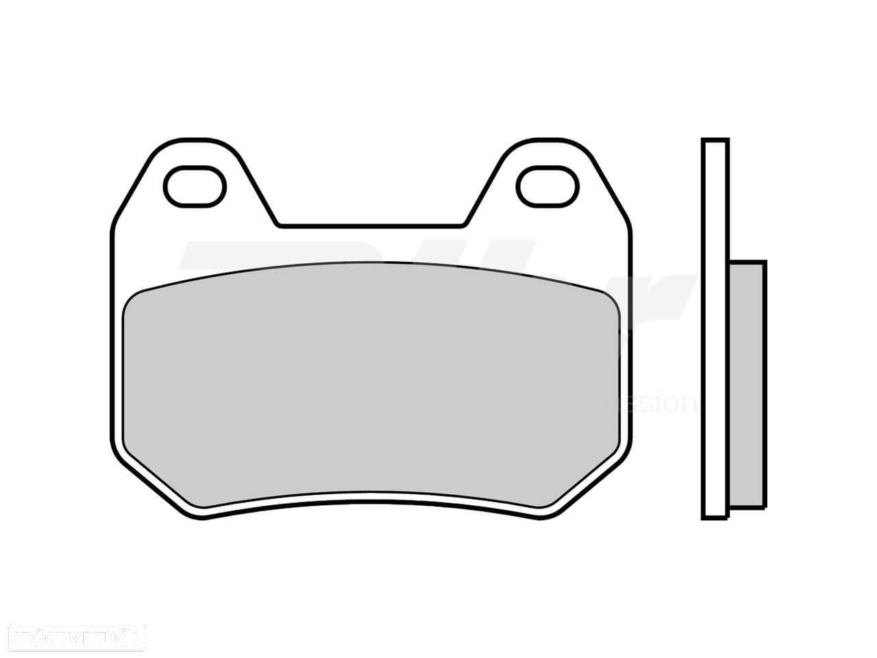07bb2507 - pastilhas de travão orgânicas brembo 07bb2507 - 1