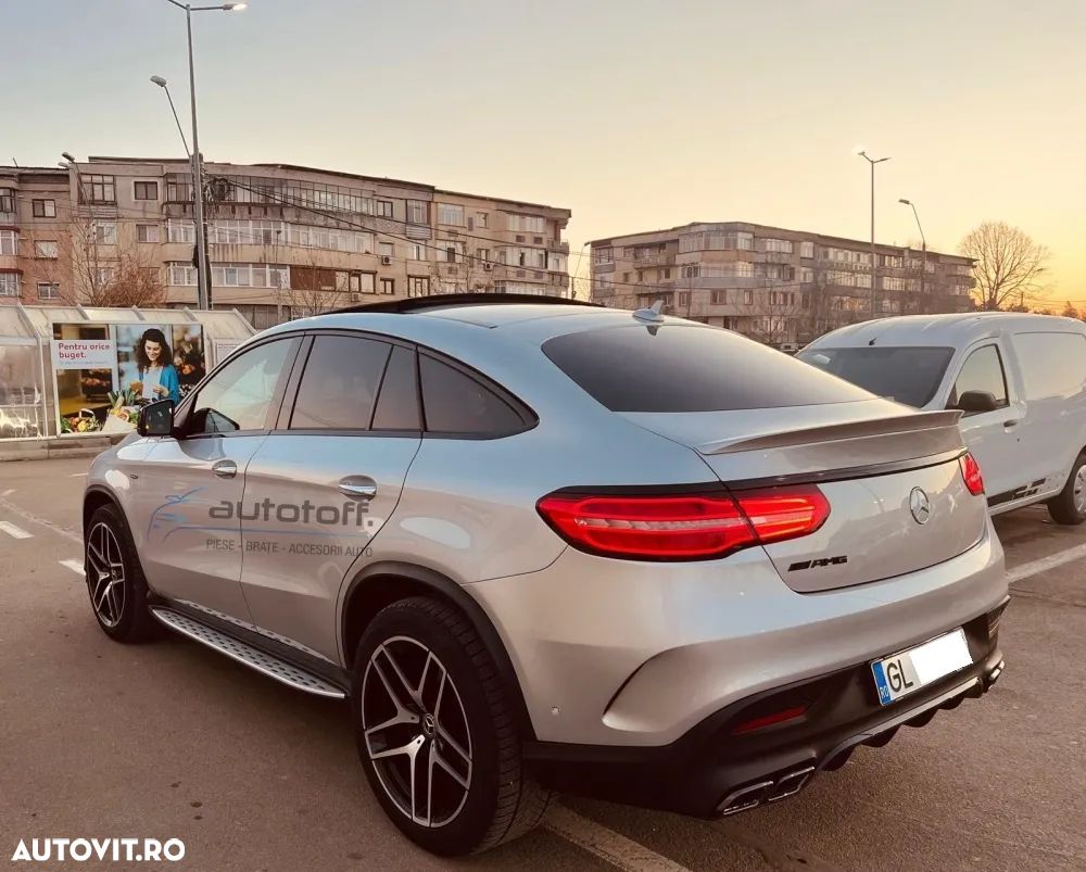 Difuzor Mercedes GLE Coupe compatibil cu GLE C292 (15-18) GLE63 Design Full Black - 7