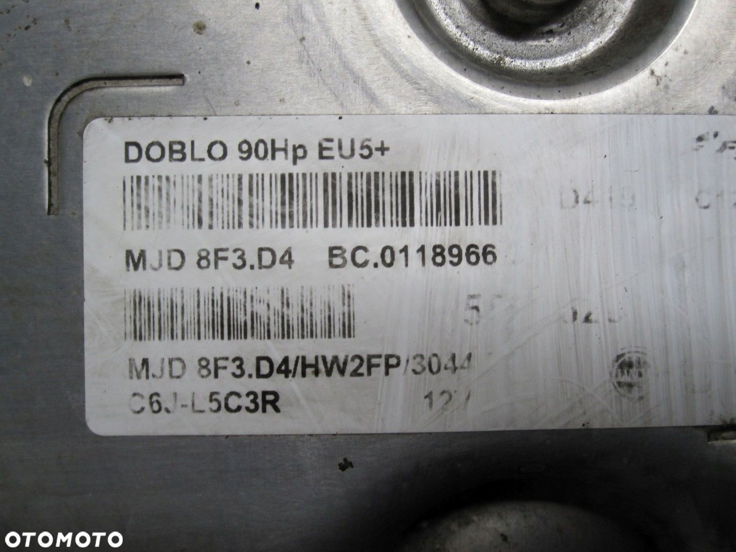 DOBLO II COMBO D LIFT 1.3 MULTI-JET sterownik komputer silnika BC.0118966 - 3