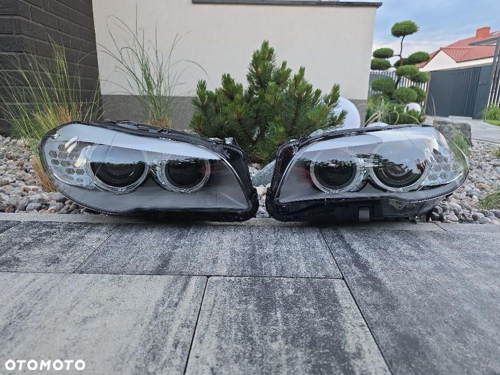 BMW 5 F10 F11 Lampy przód Bi-Xenon Led 7203245-21 7203246-21 - 1
