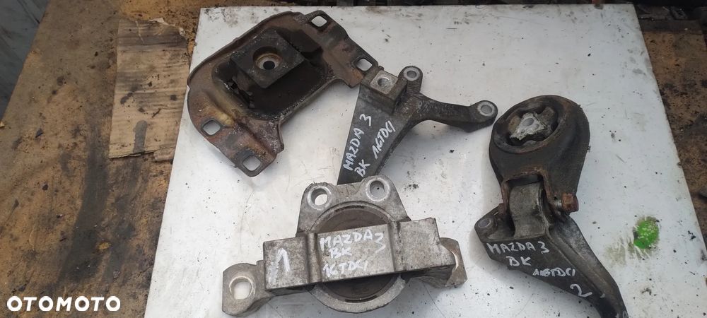 MAZDA 3 BK 1,6d  citd tdci łapa poduszka silnika skrzyni biegów - 1