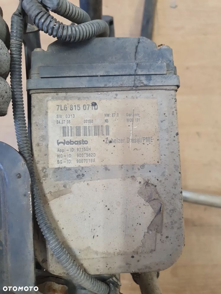 WEBASTO OGRZEWANIE 7L6815071D VW TOUAREG 7L I - 5