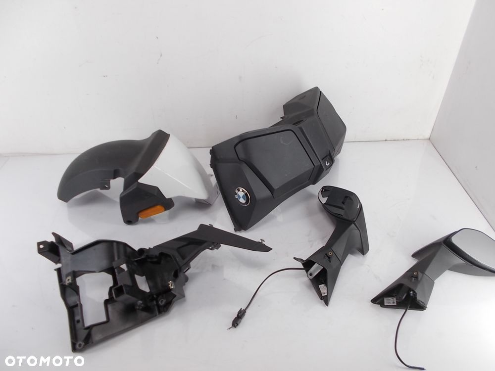 Ogon błotnik stelaż lampa LED BMW C400 X owiewka lusterko osłona - 12