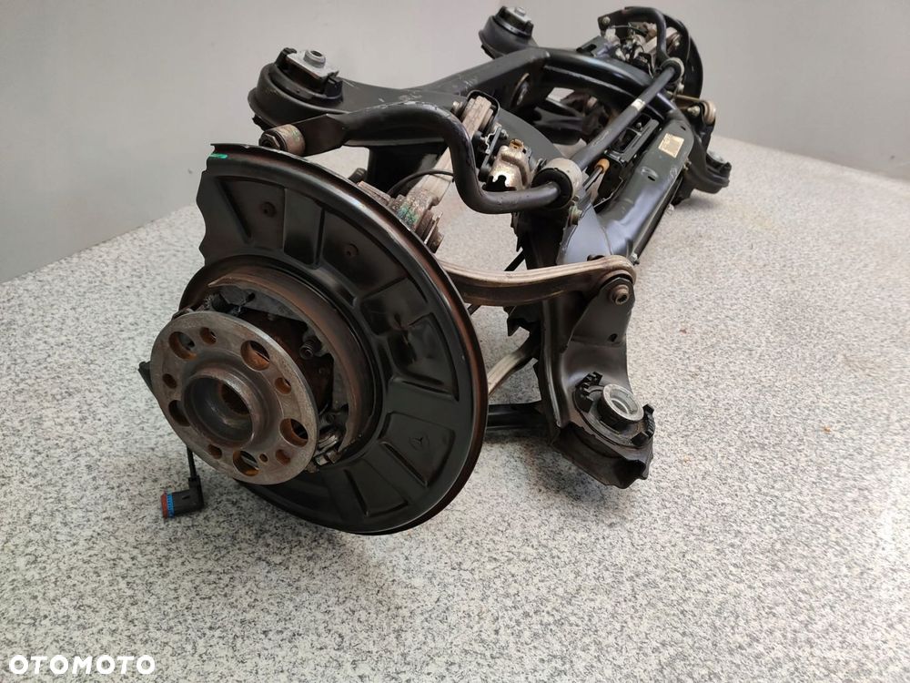 MERCEDES E KLASA W212 ZAWIESZENIE TYLNE KOMPLETNE WÓZEK ORYGINALNE IDEALNE - 6