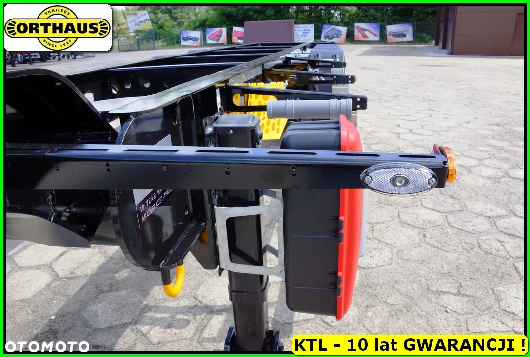 Orthaus Podwozie LEKKIE na kontenery 40/45 Ft HC, pełny ADR EX3 ! - 16