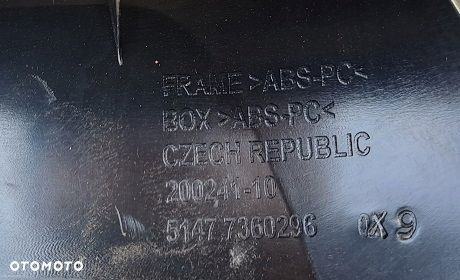 bmw f45 f46 schowek pod kanapę tył prawy 7360296 - 3