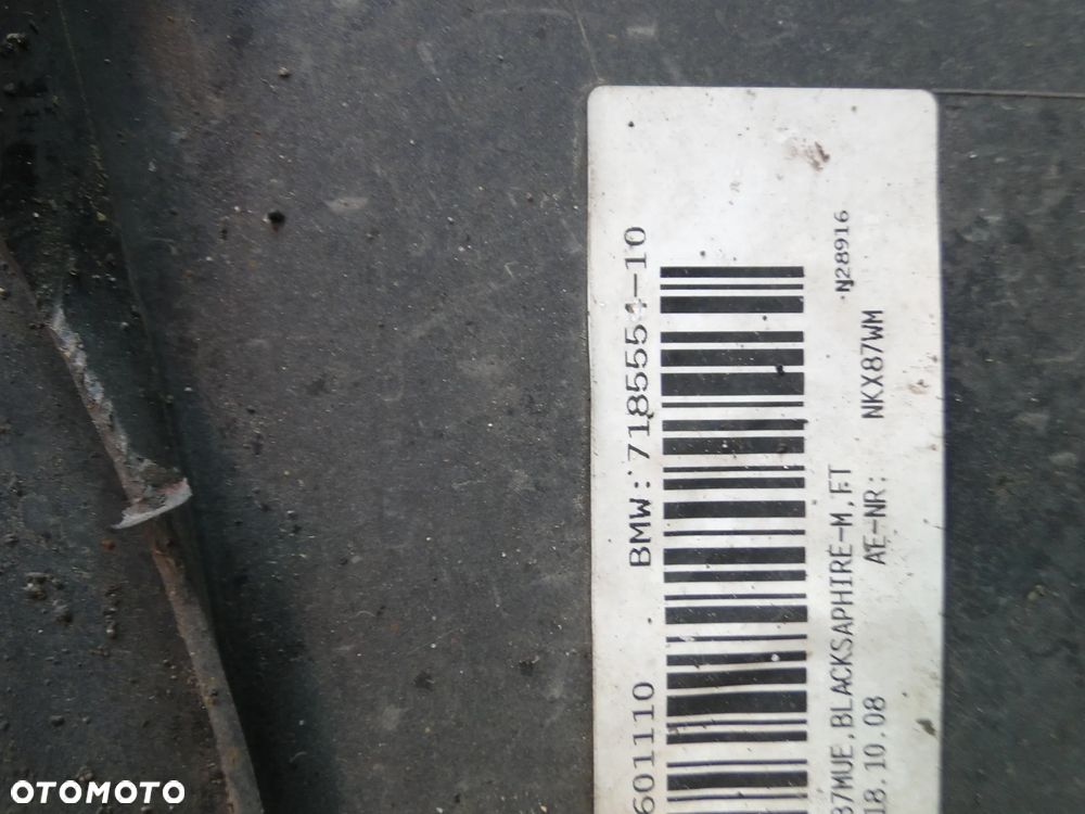 BMW 1 E81 E87 LIFT ZDERZAK PRZÓD PRZEDNI BLACKSAPHIRRE - 32