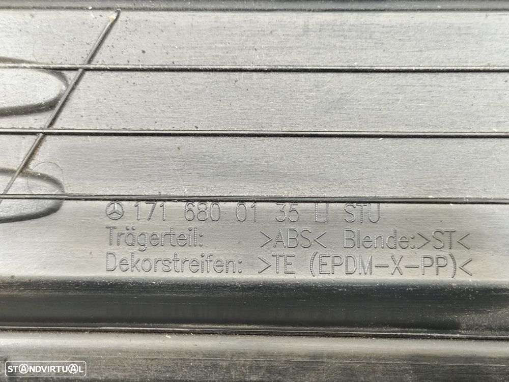 Soleiras Porta Embaladeiras Original Mercedes Benz SLK R171 1716800135 1716800235 - 9