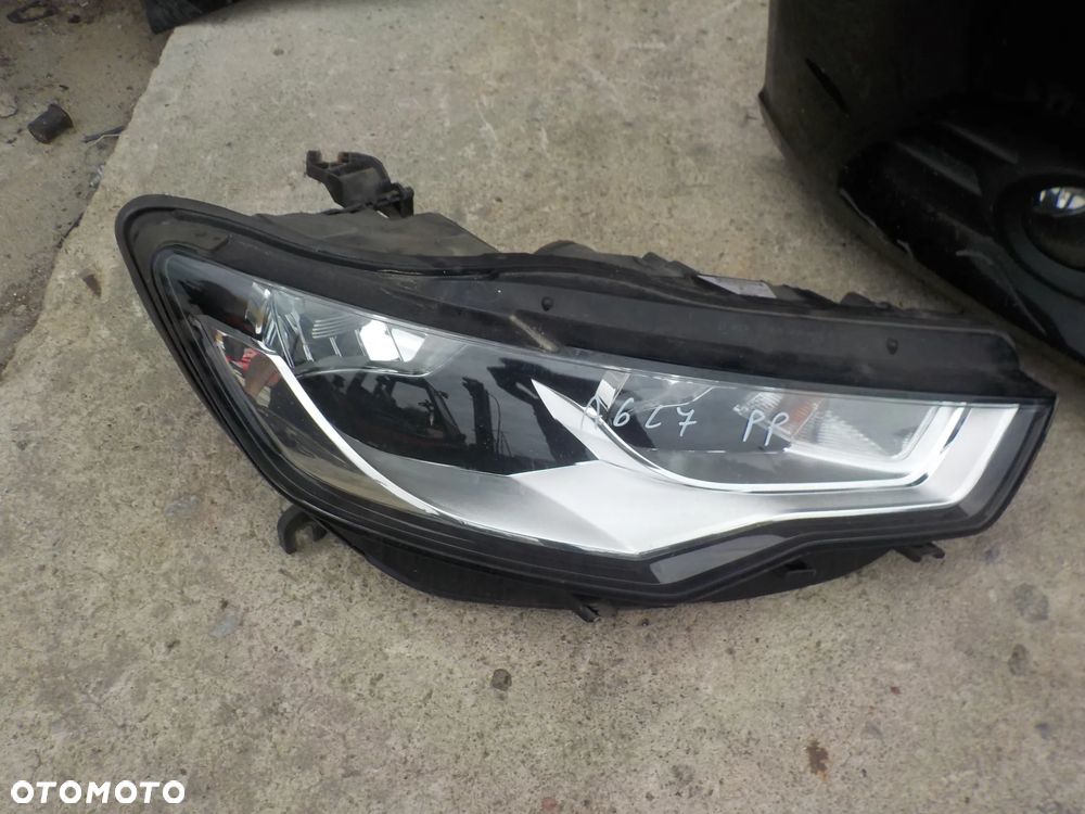 AUDI A6 C7 2.0 TDI PRZÓD MASKA ZDERZAK BŁOTNIKI PAS PRZEDNI Z CHŁODNICAMI LAMPY ANGIELSKIE KOLOR LY9B - 9